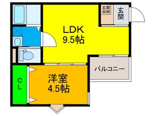 仮）モンタージュ鳳駅前の物件間取画像